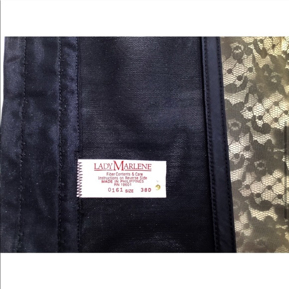 SOLD elsewhere {Lady Marlene} RARE Strapless Bustier - Picture 9 of 11